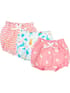Mee Mee Shorts Pack of 3 - White & Mint